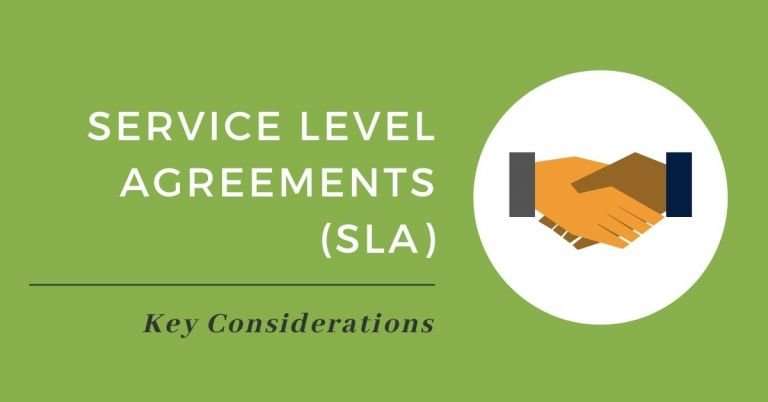 Service Level Agreements (SLAs) – Setting Expectations with your Vendor