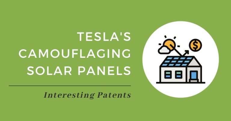 Interesting Patents: Tesla’s Camouflaging Solar Panels
