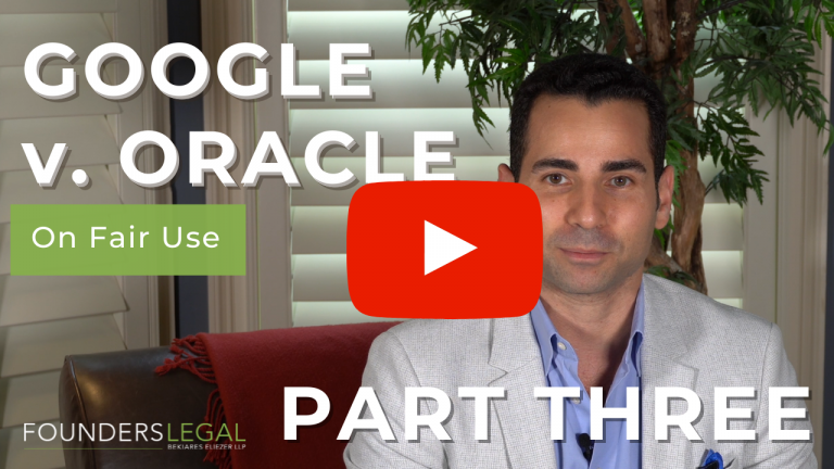 Google v. Oracle – Fair Use in View of Google v. Oracle