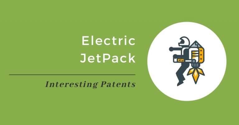 Interesting Patents: Electric JetPack