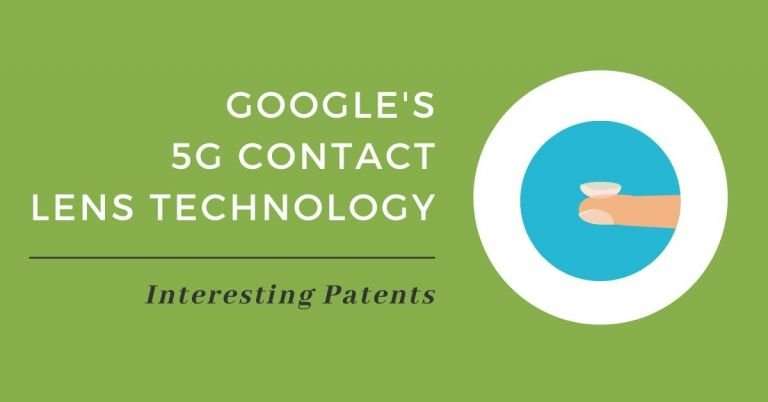 Interesting Patents: Google’s 5G Contact Lens