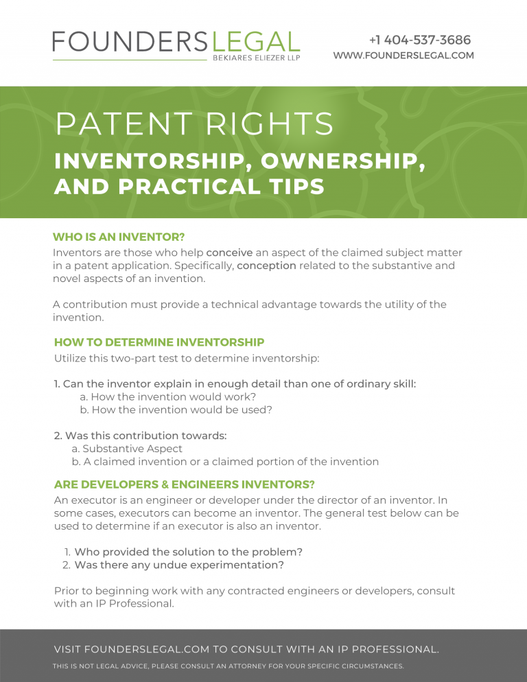 Patent Rights Guide: Inventorship, Ownership, and Practical Tips
