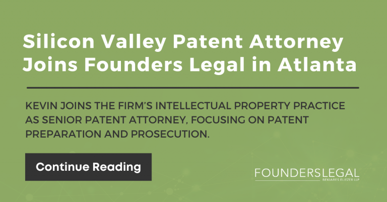 Silicon Valley Patent Attorney Joins Founders Legal in Atlanta