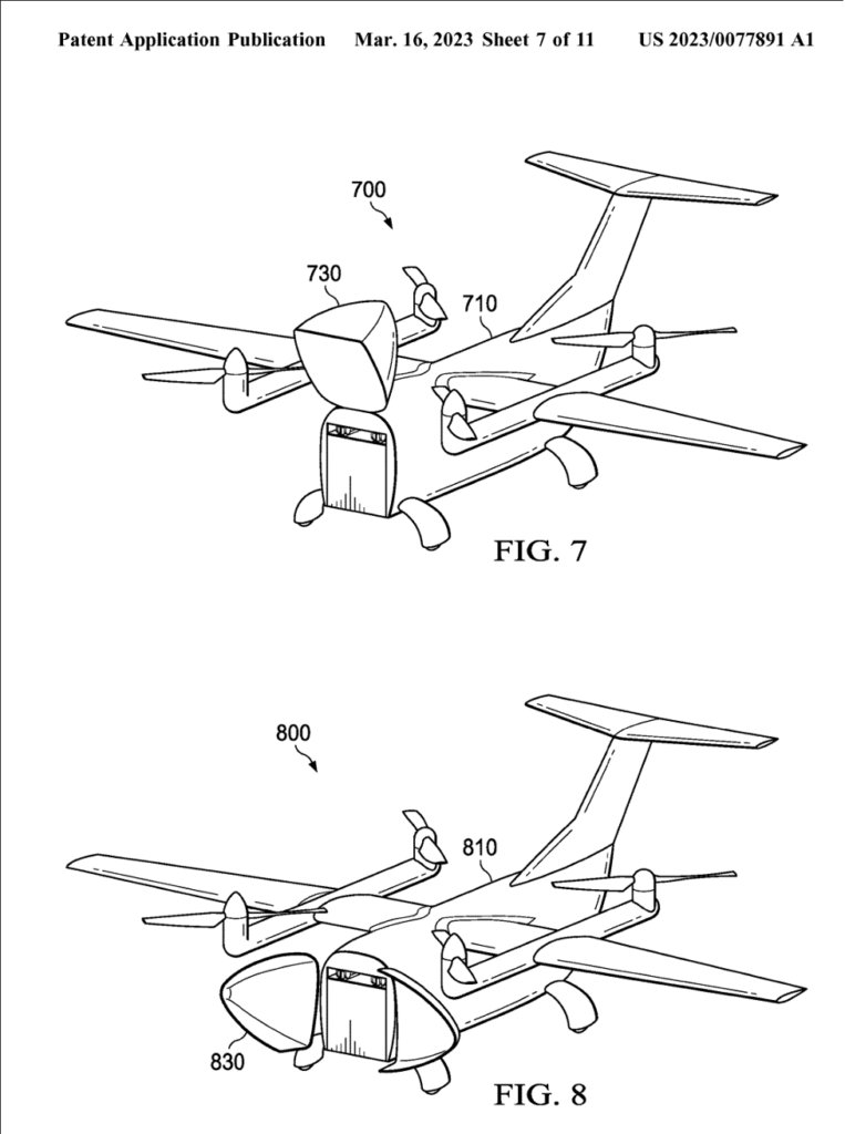 Interesting Patents - Bell Textron Quad Tilt Rotor Unmanned Aircraft ART2