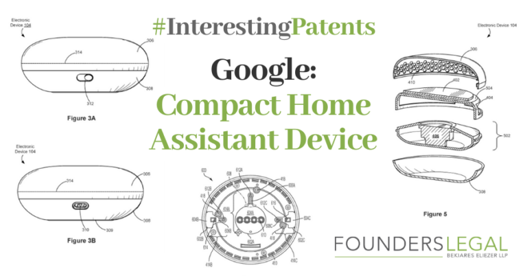 Interesting Patents | Google: Compact Home Assistant Device